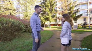 [Fuck, Gives, Hub] Public Agent Tight Spanish Babe Gives Titjob And Fuck Behind Husbands Back