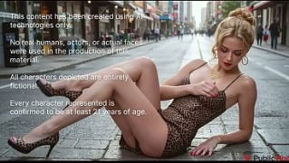 [Then Wrecked, Square, 3D] I Made This Horny Girl Suck My Cock Right On A Crowded Square And Then Wrecked Her Pussy Raw
