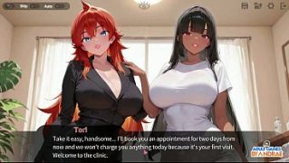 [Games, Hentai Game, The Clinic] Horny Massage Clinic Gameplay Part Hiroshi First Visit To The Clinic