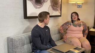 [By Her Husband, Fat Ass, Tattoo Girl] BBW HotWife Sugarbooty Gets Fucked By Her Husband S Hung Boss