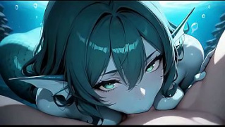 [Mermaid Sucking And, Fuck, Anal] Generated By AI Mermaid Sucking And Fucking