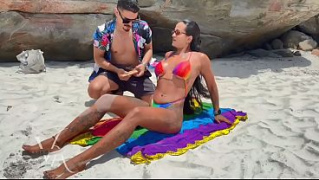 [Fudendo, Bronzeador Em, Bronzeador] Meu Amigo Ficou Com Tes Passando Bronzeador Em Mim Na Praia De Nudismo Acabamos Fudendo Com Rias Pessoas Olhando
