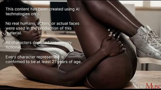 [Her, Bitch Making Her, Bitch] I Broke The Character Of This Arrogant Black Bitch Making Her Swallow My Cum After A Hardcore Fuck From Behind AI