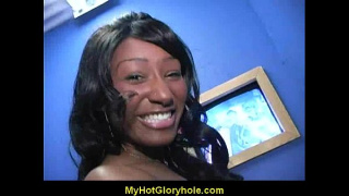 [Interacial, Gloryhole Dick, Blowing] The Famous Art Of Gloryhole Interracial Blowjob 28