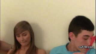 [Couple, HardSex, To Cum] Bondage Teen Deepthroat Cum