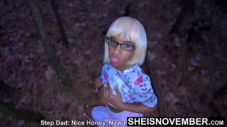 [And, Nipples Flashing, Spreading Her Sexy] Sexy Ebony Step Daddies Girl SheIsNovember Keeping Their Secret