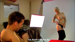 [Blonde Gets, Busty, Tit Blonde Gets] Big Tit Blonde Gets Load Of Cum
