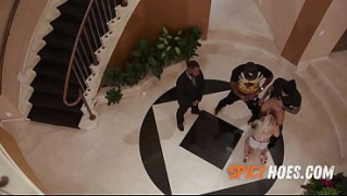 [Tee Reel, Eddie Jaye, Babe] Blonde Slut Having Interracial Gangbang Bella Jane