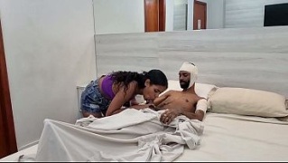 [Screaming, Jr Doidera, Com A Deliciosa] Bastidores Da Grava O Com A Deliciosa Larissa Goulart Fodendo No Quarto De Hospital Com O Indiano Acidentado